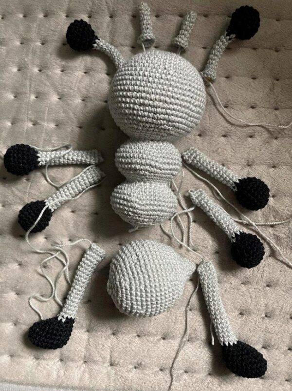 Hanga a hangya - Horgolási minta