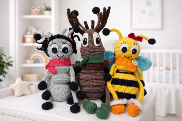 Szelemér a szarvasbogár - Horgolási minta